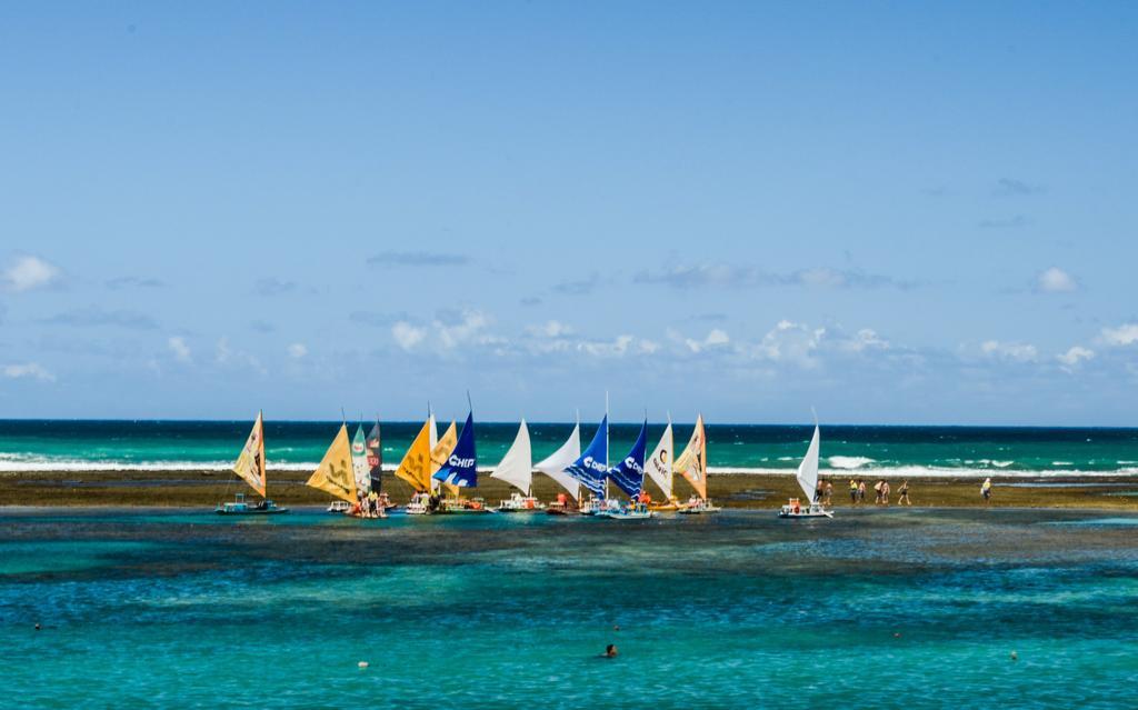 Marulhos Resort Beach - 2 Quartos & 1 Quarto Порту-ді-Галіняс Номер фото